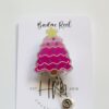 Christmas Cookie Badge Reel, Christmas Badge Reel, Funny Badge Reel, Retractable ID Holder, Interchangeable, Glitter Badge Reel