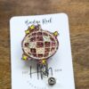 Disco Ball Badge Reel, New Years Badge Reel, Funny Badge Reel, Retractable ID Holder, Interchangeable, Glitter Badge Reel