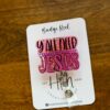 il_fullxfull.5485934955_36bi Y'all Need Jesus Badge Reel, RN id Holder, Jesus Retractable Acrylic Badge Reel, Nurse Gift, Night Shift, Glitter id holder