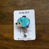 Floral Hedgehog Badge Reel, Interchangeable Badge Reel, Cute badge Reel, Teacher ID Holder, animal badge reel, Nurse Badge Holder