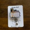 K.... Byeeee Funny Badge Reel, Retractable Acrylic Badge Reel, Nurse Gift, Office ID Holder, Custom Badge Reel