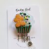 il_fullxfull.5490331387_evs2 Christmas Cupcake Badge Reel, Halloween Badge Reel, Christmas ID Holder, Interchangeable badge reel
