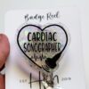 il_fullxfull.5514792264_j8fv Cardiac Sonographer Badge Reel, Heart badge reel, Nurse Badge Reel, Retractable ID Holder, Interchangeable, Glitter Badge Reel