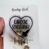 il_fullxfull.5562908389_20k3 Cardiac Sonographer Badge Reel, Heart badge reel, Nurse Badge Reel, Retractable ID Holder, Interchangeable, Glitter Badge Reel