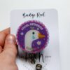 Social Gathering Survivor badge reel, Interchangeable Badge Reel, Cute badge Reel, Teacher ID Holder, animal badge reel, Badge Holder