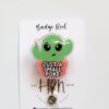 Cactus Badge Reel, RN ID Holder, Retractable Acrylic Badge Reel, Nurse Gift, Teacher Lanyard, Plant Life
