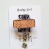 il_fullxfull.5648981378_2ojm Stick With it, Funny Badge reel, RN ID Holder, Retractable Acrylic Badge Reel, Nurse Gift, Night Shift, Nurse Accessories