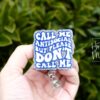 il_fullxfull.5668122076_19le Call Me Antisocial But Please Don't call me Funny Badge Reel, Retractable Badge Reel, Interchangeable Badge Reel,