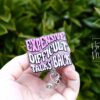 Expensive Difficult Talks Back, Funny Badge reel, RN ID Holder, Retractable Acrylic Badge Reel, Nurse Gift, Night Shift, ID Holder