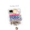 Work, Turk, Perc, Funny Badge reel, RN ID Holder, Retractable Acrylic Badge Reel, Nurse Gift, Night Shift, ER id Holder