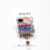 Work, Turk, Perc, Funny Badge reel, RN ID Holder, Retractable Acrylic Badge Reel, Nurse Gift, Night Shift, ER id Holder
