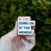 il_fullxfull.5697039541_740q A Lot Going on at the Moment Badge Reel, Midnights, Retractable Badge Reel, Interchangeable Badge Reel, Funny Badge Reel