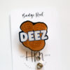 Deez Nuts Badge Reel, RN id Holder, Funny Retractable Acrylic Badge Reel, Nurse Gift, Night Shift, Funny Badge Reel