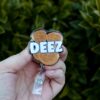 Deez Nuts Badge Reel, RN id Holder, Funny Retractable Acrylic Badge Reel, Nurse Gift, Night Shift, Funny Badge Reel