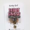 Let it snow, Somewhere else Badge Reel, Christmas Badge Reel, Nurse Badge Reel, Retractable ID Holder, Glitter Badge Reel, Winter ID Holder