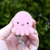 Cute Octopus Badge Reel, Interchangeable Badge Reel, Cute badge Reel, Teacher ID Holder, animal badge reel, Nurse Badge Holder, Teacher ID