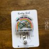 Make your own sugar, Be your own daddy Badge Reel, Funny Badge reel, RN ID Holder, Retractable Acrylic Badge Reel, Nurse Gift, Night Shift