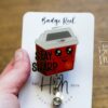 Stay Sharp Badge Reel, Phlebotomy ID Holder, Funny Badge Reel, PBT ID Holder