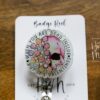 Valentines Day Badge Reel, When it's valentines but you are Dead Inside,  Nurse Badge Reel, Retractable ID Holder, Glitter Badge Reel