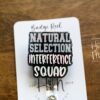 Natural Selection Interference Squad EMS Firefighter Badge Reel, Funny Badge Reel, Retractable Badge Reel, Interchangeable Badge Reel