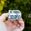 Yo Hablo Espanol Badge Reel, Medical Badge Reel, Retractable Badge Reel, Interchangeable