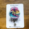 Catch Waves not feelings Funny Badge Reel, Nurse Badge Reel, ID Holder, ICU Nurse, Retractable Badge, medical humor