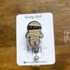 Mummy Badge Reel, Halloween Badge Reel,  Halloween ID Holder, Interchangeable badge reel, Fall Badge Reel