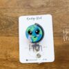 il_fullxfull.5911598035_fqgw Cute Globe Badge Reel, Lanyard ID Holder, Retractable Badge Reel, Interchangeable ID Holder
