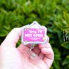 Sorry I'm Not Open to your unwanted opinion, Funny Badge reel, RN ID Holder, Retractable Acrylic Badge Reel, Nurse Gift, Night Shift