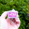 Sorry I'm Not Open to your unwanted opinion, Funny Badge reel, RN ID Holder, Retractable Acrylic Badge Reel, Nurse Gift, Night Shift