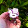 I'm a float Funny Badge Reel, Nurse ID Holder, Retractable ID Holder, Interchangeable Badge Reel, Nurse Gift