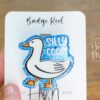il_fullxfull.5995673136_6tot Silly Goose badge reel, Interchangeable Badge Reel, Cute badge Reel, Teacher ID Holder, animal badge reel, Badge Holder, Stocking Stuffer