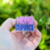 Womb Service, Nurse ID Holder, Funny Badge Reel, Midwife Badge holder, Labor and Delivery Badge Reel
