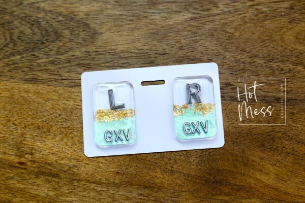 Elegant Marble-Look X-Ray Marker Set: Radiology Tech Gift, Lead Markers for Radiologists, Stocking Stuffer gift