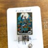 Poets Tarot Card, Funny Badge reel, RN ID Holder, Retractable Acrylic Badge Reel, Nurse Gift, Night Shift