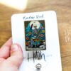 Poets Tarot Card, Funny Badge reel, RN ID Holder, Retractable Acrylic Badge Reel, Nurse Gift, Night Shift