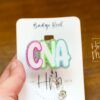 CNA Badge Reel, Certified Nursing Assistant Retractable ID, CNA Gift, Medical Badge reel, Custom Badge Reel