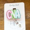 CNA Badge Reel, Certified Nursing Assistant Retractable ID, CNA Gift, Medical Badge reel, Custom Badge Reel