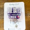 il_fullxfull.6042846024_bv3j Due Dates are overrated, NICU Badge Reel, Funny Badge Reel, Post Partum ID Holder, Retractable Acrylic Badge Reel, Nurse Gift