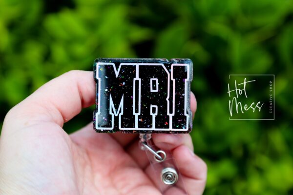 il_fullxfull.6045134402_jeif MRI Badge Reel, Cute Nurse Badge Reel, radiology badge reel, Retractable Acrylic Badge Reel, Nurse Gift, Night Shift