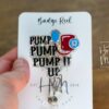 Blood Pressure Badge Reel, Pump it up RN id Holder, Retractable Acrylic Badge Reel, Nurse Gift, Night Shift, Funny Badge Reel
