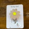 Daisy Badge reel, Funny Badge reel, RN ID Holder, Retractable Badge Reel, Nurse Gift, Flower Badge Reel