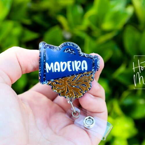 il_fullxfull.6070329064_7zlc Cheer Leading Badge Reel, Cheer Leading Coach Badge Reel, Megaphone and PomPom Badge ID, Back to School, Cheer Lanyard