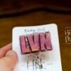 il_fullxfull.6070360132_9ey9 Licensed Vocational Nurse Badge Reel, LVN Badge Holder, vocational nurse ID holder