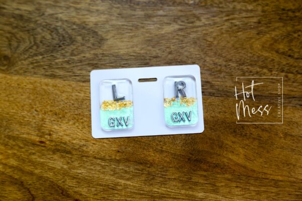 Elegant Marble-Look X-Ray Marker Set: Radiology Tech Gift, Lead Markers for Radiologists, Stocking Stuffer gift