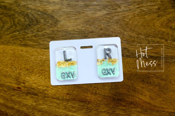 Elegant Marble-Look X-Ray Marker Set: Radiology Tech Gift, Lead Markers for Radiologists, Stocking Stuffer gift