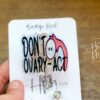 Don't Ovary-act Badge Reel, Retractable Badge Reel, Interchangeable Badge Reel, OBGYN Badge Reel