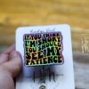 If you think I'm Short, You should see my patience Funny Badge reel, RN ID Holder, Retractable Acrylic Badge Reel, Nurse Gift, Night Shift