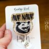 Possum Aur Naur, Funny Badge reel, RN ID Holder, Retractable Acrylic Badge Reel, Nurse Gift, Night Shift