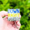 Down Right Amazing Badge Reel, Oncology Badge Reel, Nurse ID Holder, Down awareness, down syndrome